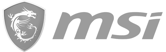 MSI white logo large